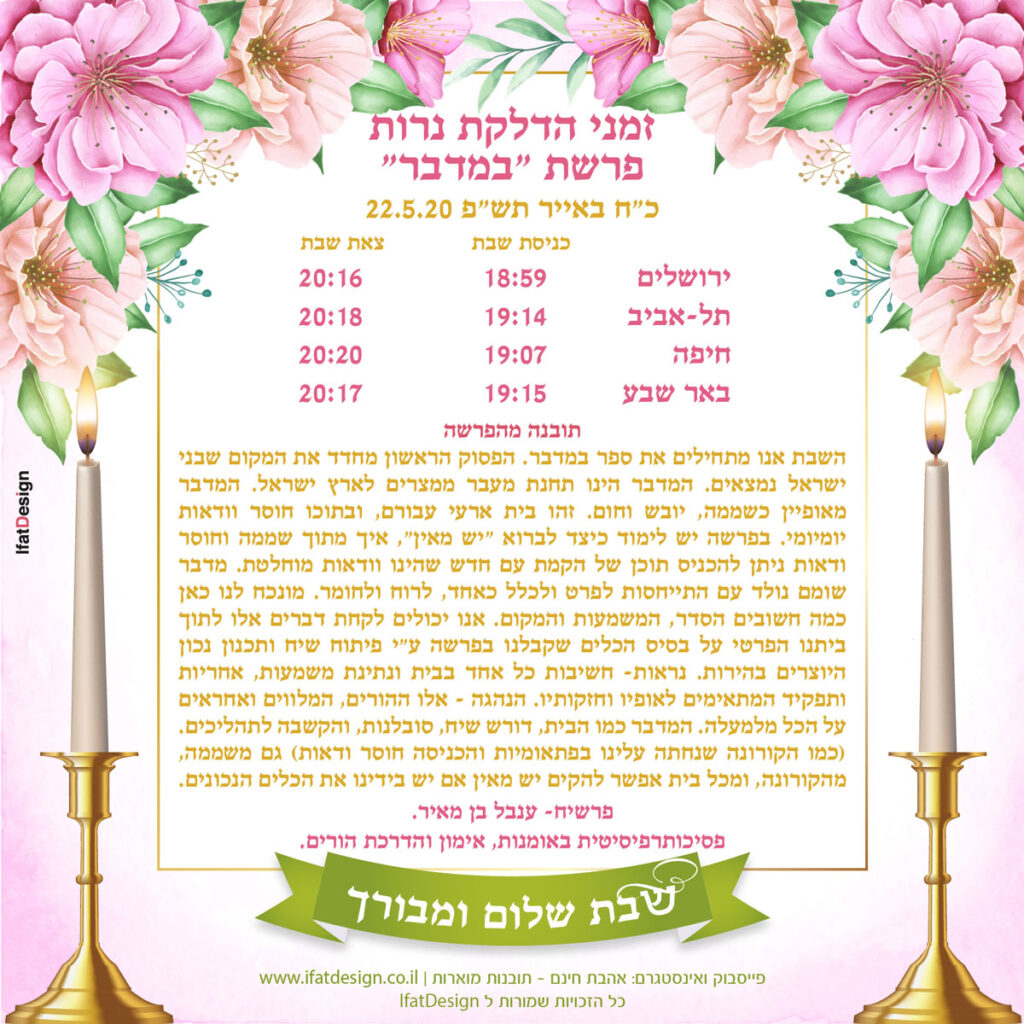 במדבר