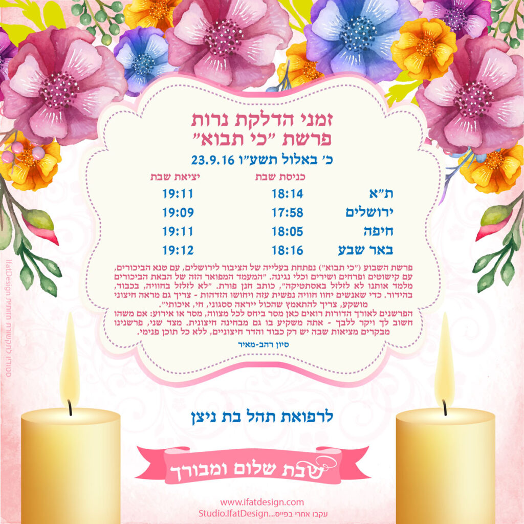 תובנה מוארת - כי תבוא